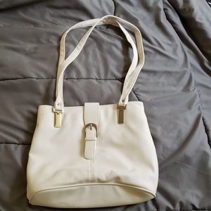 White purse